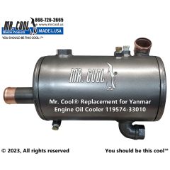 119574-33010 Yanmar Engine Oil Cooler
