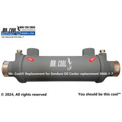 3666-1-7 Sendure Oil Cooler replacement