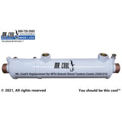 23501212 MTU Detroit Diesel Tandem Cooler