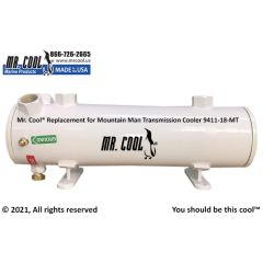 9411-18-MT Mountain Man Transmission Cooler