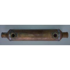 209 AA-05 -- 2x9 STANDARD OIL COOLER, COPPER,1" HOSE for the water connection