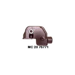 M245A390R3WGL : Mercruiser Small Block Log Style | 3 inch diameter, 90 degree angle for Exhaust | Raw Water Cooling, Half System | With 3 inch spacer
