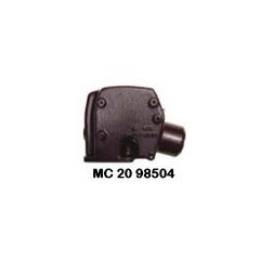 M224315RWGC : Mercruiser Small Block Center Rise | 3 inch diameter, 15 degree angle for Exhaust | Raw Water Cooling, Half System | no spacer