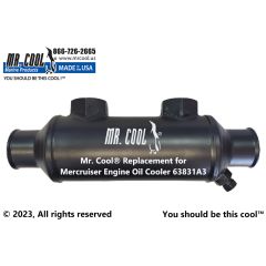 63831A3 Mercruiser Engine Oil Cooler