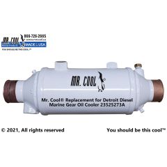 23525273A Detroit Diesel Marine Gear Oil Cooler